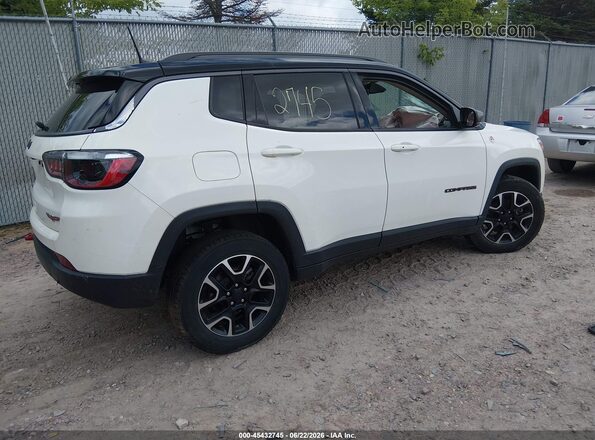 3C4NJDDB0MT512145 2021 JEEP COMPASS White უკანა მარჯვენა