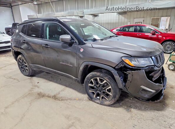 3C4NJDDB0MT553407 2021 JEEP COMPASS Gray Передня права чверть