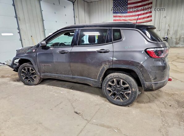 3C4NJDDB0MT553407 2021 JEEP COMPASS Gray Задня ліва чверть