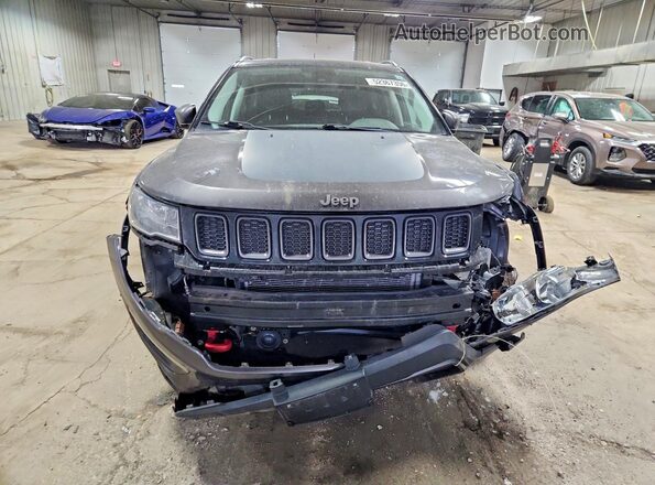 3C4NJDDB0MT553407 2021 JEEP COMPASS Gray Вид спереду