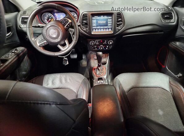3C4NJDDB0MT553407 2021 JEEP COMPASS Gray Вид панелі приладів