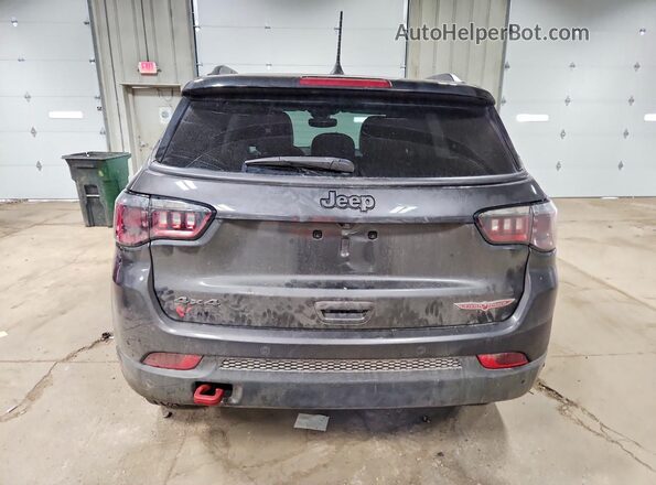 3C4NJDDB0MT553407 2021 JEEP COMPASS Gray Вид ззаду