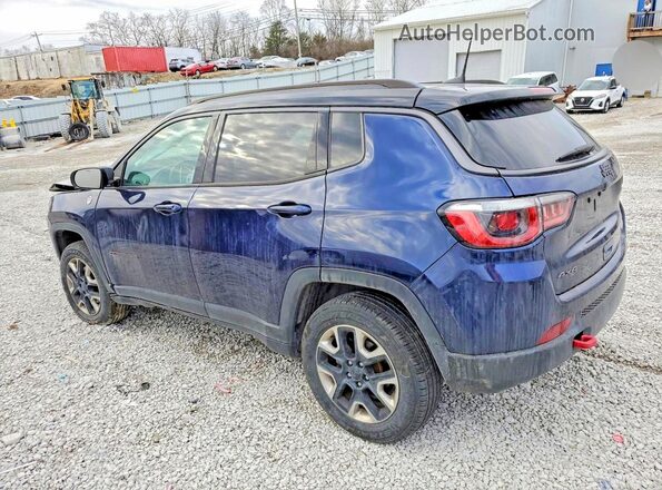 3C4NJDDB1HT597597 2017 JEEP COMPASS Синий Задняя левая четверть