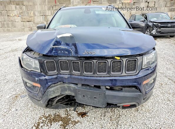 3C4NJDDB1HT597597 2017 JEEP COMPASS Синий Вид спереди