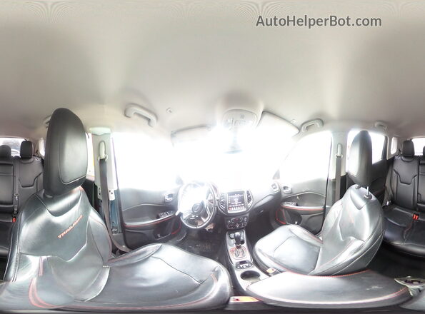 3C4NJDDB1HT597597 2017 JEEP COMPASS Синий Панорамный вид салона 360°