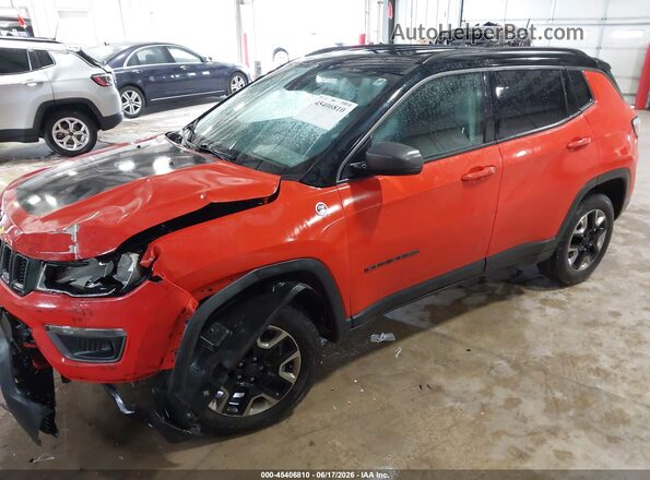 3C4NJDDB1HT624507 2017 JEEP NEW COMPASS Orange Przód lewy