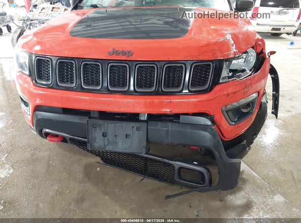 3C4NJDDB1HT624507 2017 JEEP NEW COMPASS Orange Widok z przodu