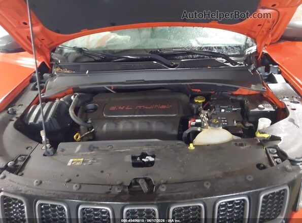 3C4NJDDB1HT624507 2017 JEEP NEW COMPASS Orange Widok z tyłu