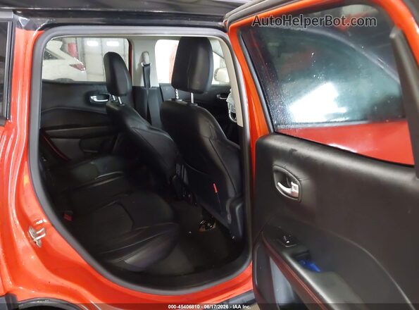 3C4NJDDB1HT624507 2017 JEEP NEW COMPASS Orange Widok naklejki z numerem VIN
