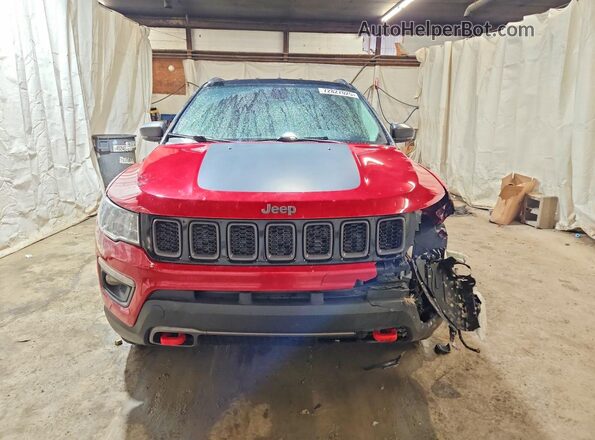 3C4NJDDB1HT674534 2017 JEEP COMPASS Red Vista frontal