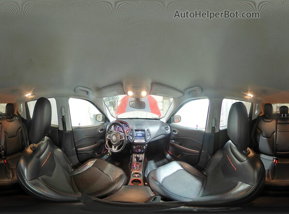 3C4NJDDB1HT674534 2017 JEEP COMPASS Red Vista interior de 360 grados