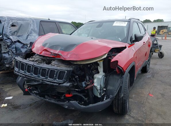 3C4NJDDB1LT189450 2020 JEEP COMPASS Red Front view