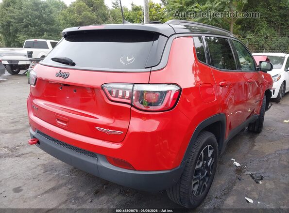 3C4NJDDB1LT189450 2020 JEEP COMPASS Red Rear right
