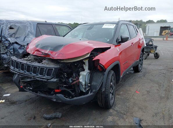 3C4NJDDB1LT189450 2020 JEEP COMPASS Red Front left