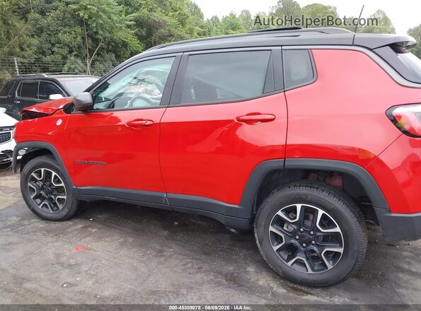 3C4NJDDB1LT189450 2020 JEEP COMPASS Red 