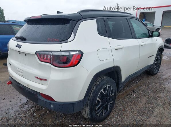 3C4NJDDB1MT515412 2021 JEEP COMPASS White Tył prawy