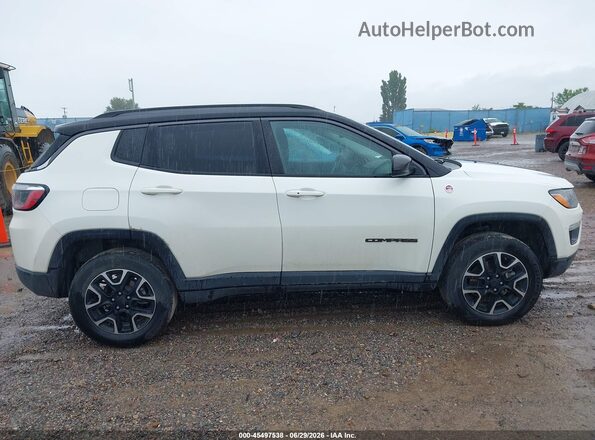 3C4NJDDB1MT515412 2021 JEEP COMPASS White Widok wnętrza z tyłu