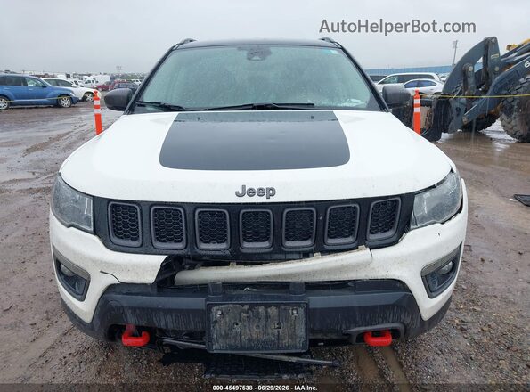 3C4NJDDB1MT515412 2021 JEEP COMPASS White Widok zestawu wskaźników