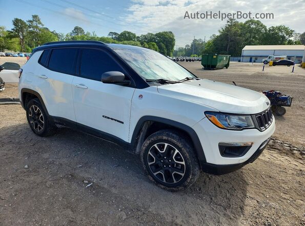 3C4NJDDB1MT532999 2021 JEEP COMPASS White Delantero derecho