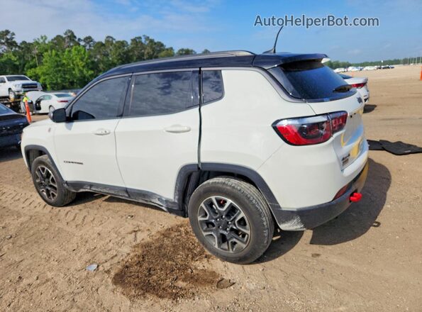 3C4NJDDB1MT532999 2021 JEEP COMPASS White Trasero izquierdo