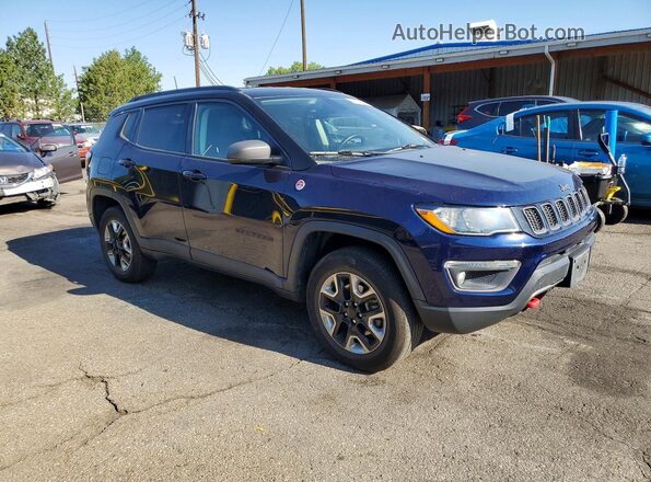 3C4NJDDB2JT234697 2018 JEEP COMPASS Blue წინა მარჯვენა