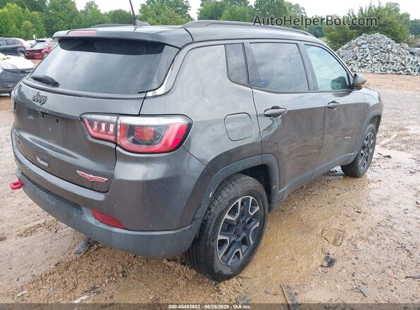 3C4NJDDB2KT739785 2019 JEEP COMPASS Gray უკანა მარჯვენა