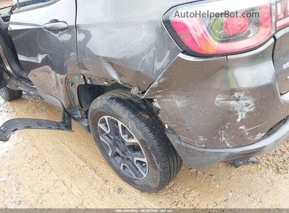 3C4NJDDB2KT739785 2019 JEEP COMPASS Gray წინა ხედი