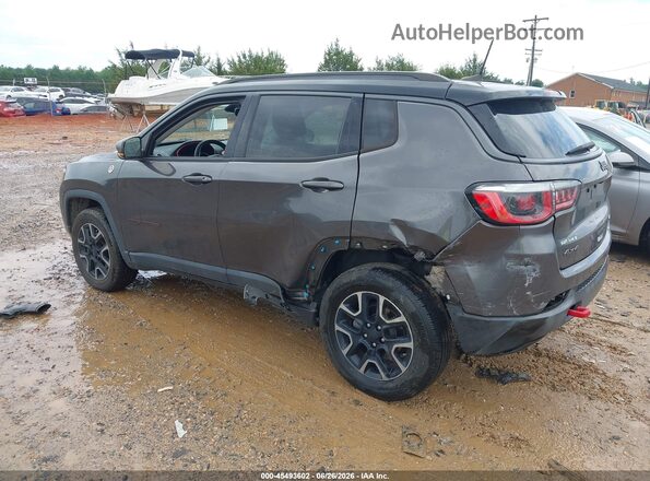 3C4NJDDB2KT739785 2019 JEEP COMPASS Gray უკანა მარცხენა