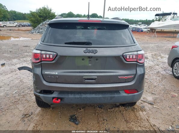 3C4NJDDB2KT739785 2019 JEEP COMPASS Gray 