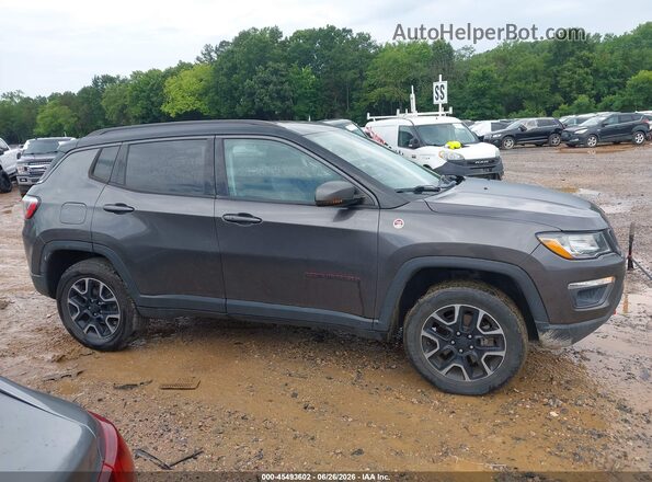 3C4NJDDB2KT739785 2019 JEEP COMPASS Gray უკანა სალონის ხედი