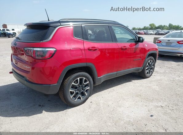 3C4NJDDB2LT238879 2020 JEEP COMPASS Красный Задняя правая четверть
