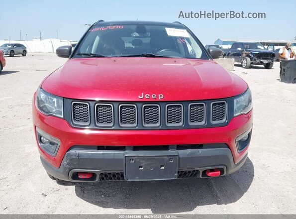 3C4NJDDB2LT238879 2020 JEEP COMPASS Красный Вид спереди