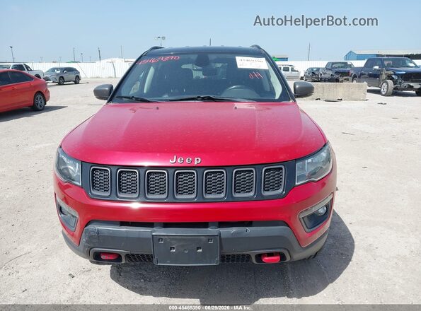 3C4NJDDB2LT238879 2020 JEEP COMPASS Красный Вид щитка приборов