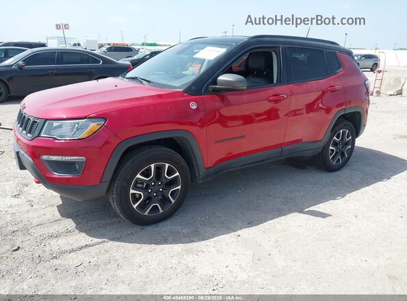 3C4NJDDB2LT238879 2020 JEEP COMPASS Красный Передняя левая четверть