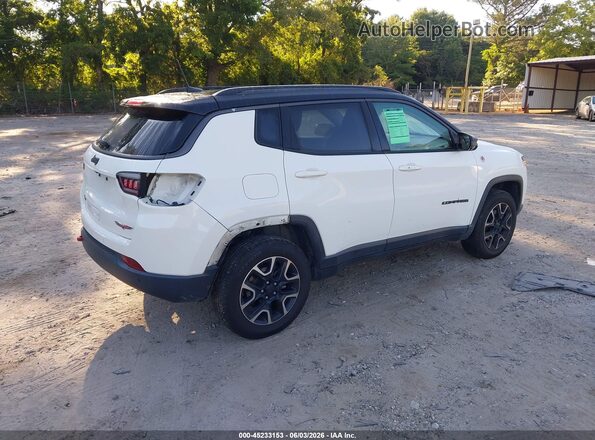 3C4NJDDB2MT529254 2021 JEEP COMPASS White უკანა მარჯვენა