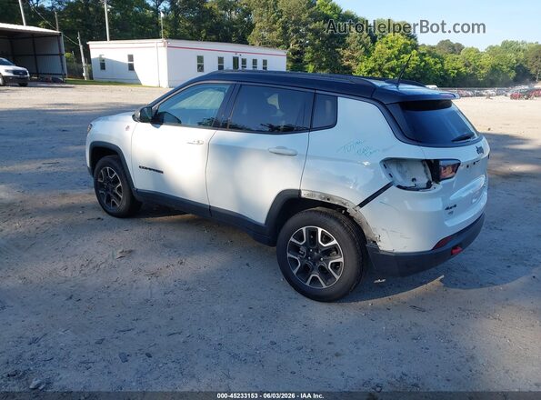 3C4NJDDB2MT529254 2021 JEEP COMPASS White უკანა მარცხენა
