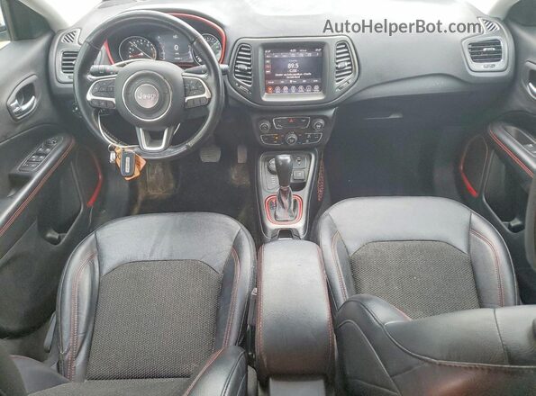 3C4NJDDB2MT529352 2021 JEEP COMPASS Two Tone წინა პანელის ხედი