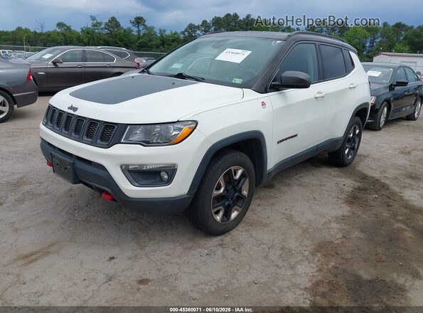 3C4NJDDB3HT624038 2017 JEEP NEW COMPASS White Առջևի ձախ երեք քառորդ տեսարան