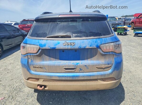 3C4NJDDB3HT646251 2017 JEEP COMPASS Blue უკანა ხედი
