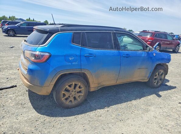 3C4NJDDB3HT646251 2017 JEEP COMPASS Blue უკანა მარჯვენა