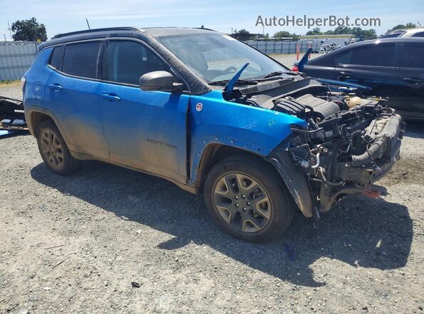 3C4NJDDB3HT646251 2017 JEEP COMPASS Blue წინა მარჯვენა