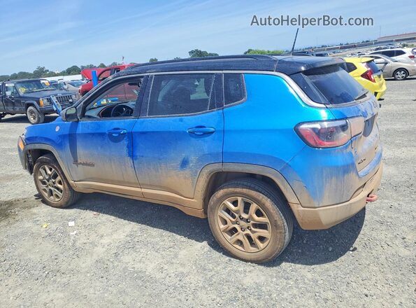 3C4NJDDB3HT646251 2017 JEEP COMPASS Blue უკანა მარცხენა