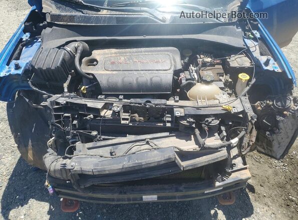 3C4NJDDB3HT646251 2017 JEEP COMPASS Blue ძრავის განყოფილების ხედი