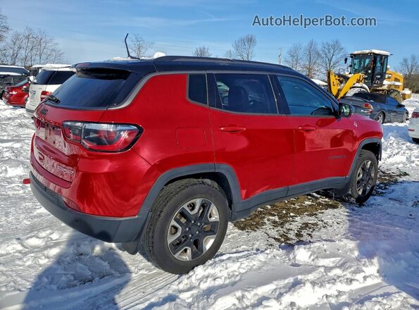 3C4NJDDB3HT666046 2017 JEEP COMPASS Red Rear right