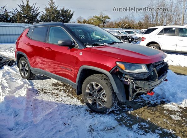 3C4NJDDB3HT666046 2017 JEEP COMPASS Red Front right