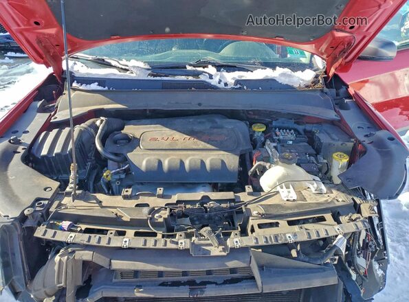 3C4NJDDB3HT666046 2017 JEEP COMPASS Red Engine compartment view