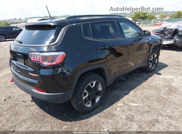 3C4NJDDB3JT191147 2018 JEEP COMPASS Black Rear right