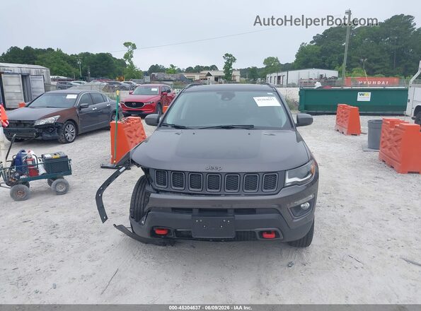 3C4NJDDB3JT281236 2018 JEEP COMPASS Gray Widok zestawu wskaźników