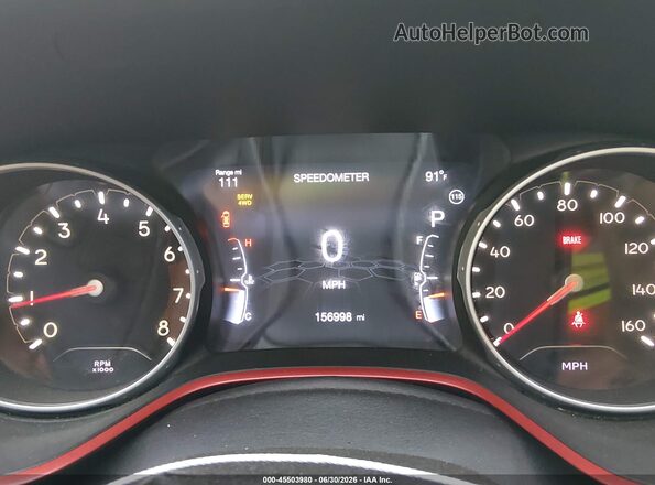 3C4NJDDB3KT721571 2019 JEEP COMPASS White Հետևի նստատեղերի տեսք