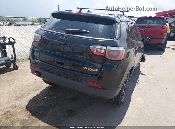 3C4NJDDB3LT195542 2020 JEEP COMPASS Black Задня права чверть